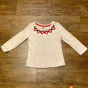Genuine kids from Oshkosh girls sweatshirt with pockets size 4T